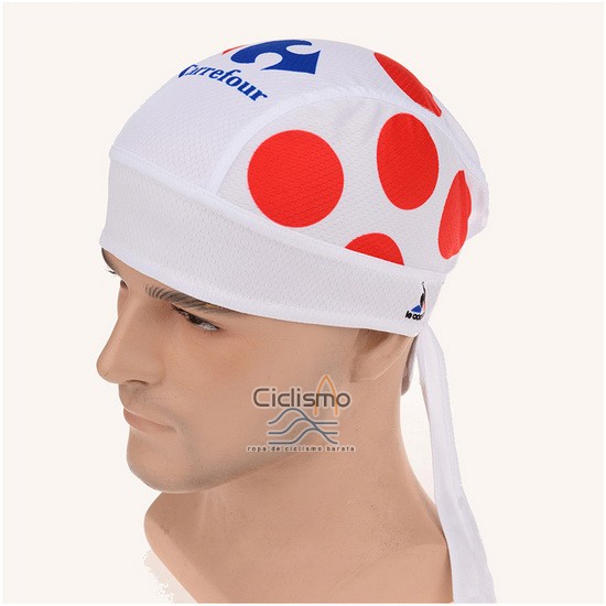 Tour DE Francia 2015 Bandana Ciclismo Rojo y Blanco